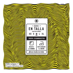 Estás en talla