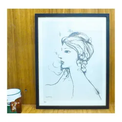 Muchacha de las rosas de arena No. 2