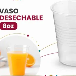 Vaso desechables 7 oz 
