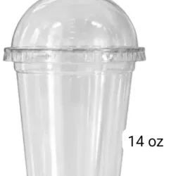 VASO DOMO 14 OZ TAPA CIRCULAR 