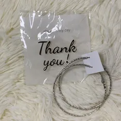 Aretes plateados, modelo #6. 🤍