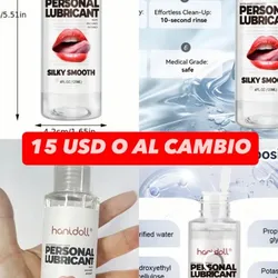 Lubricante a base de agua. 💦