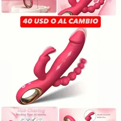 Vibrador 3n1. 🩷