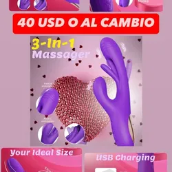 Vibrador 3n1. 💜