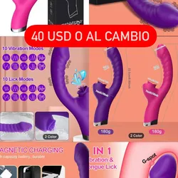 Vibrador con Succionador. 🌀