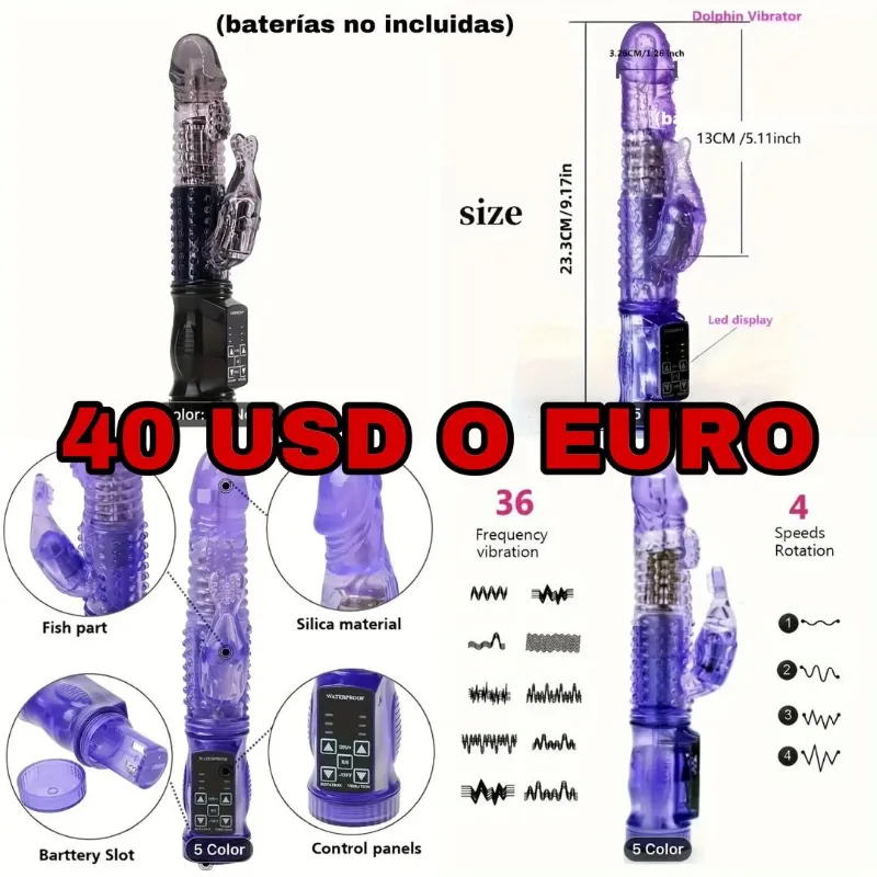 Vibrador Terreneitor. 🤖