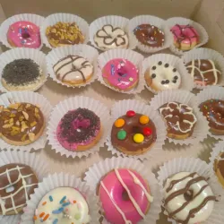 Caja de Minidonitas surtidas 