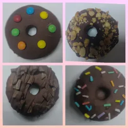 Donas grandes horneadas 