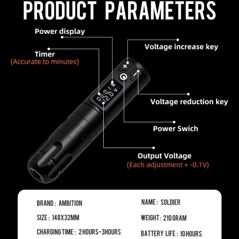 Ambition soldier (1bateria 2400mah)