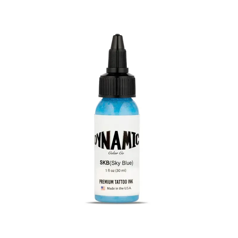 Tinta de tatuaje azul cielo - 1 oz. Botella