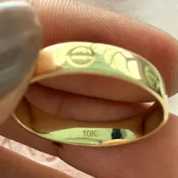 Anillo Cartier Love Oro 10k