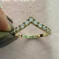 Anillo Tiara Oro 10k