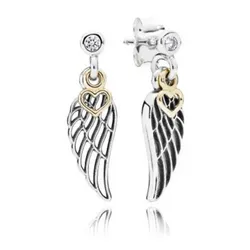 Aretes colgantes de Alas