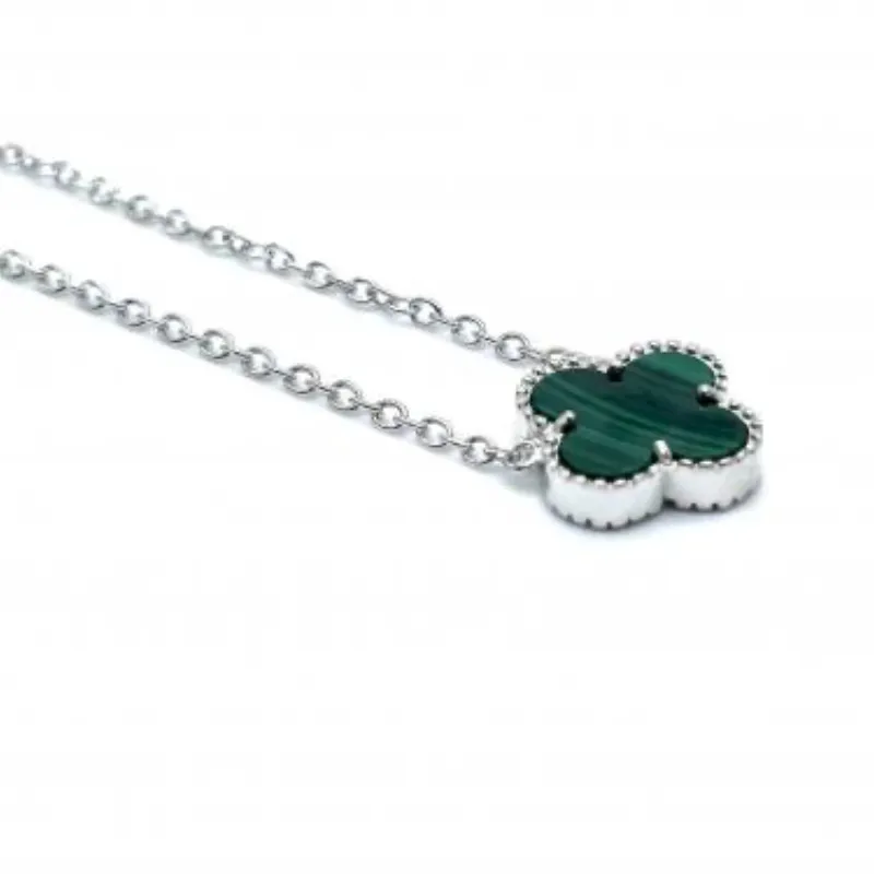 Cadena Van Cleef Sencilla Verde