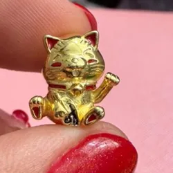 Charm 🐈🪙 Gato de la Suerte Maneki-neko