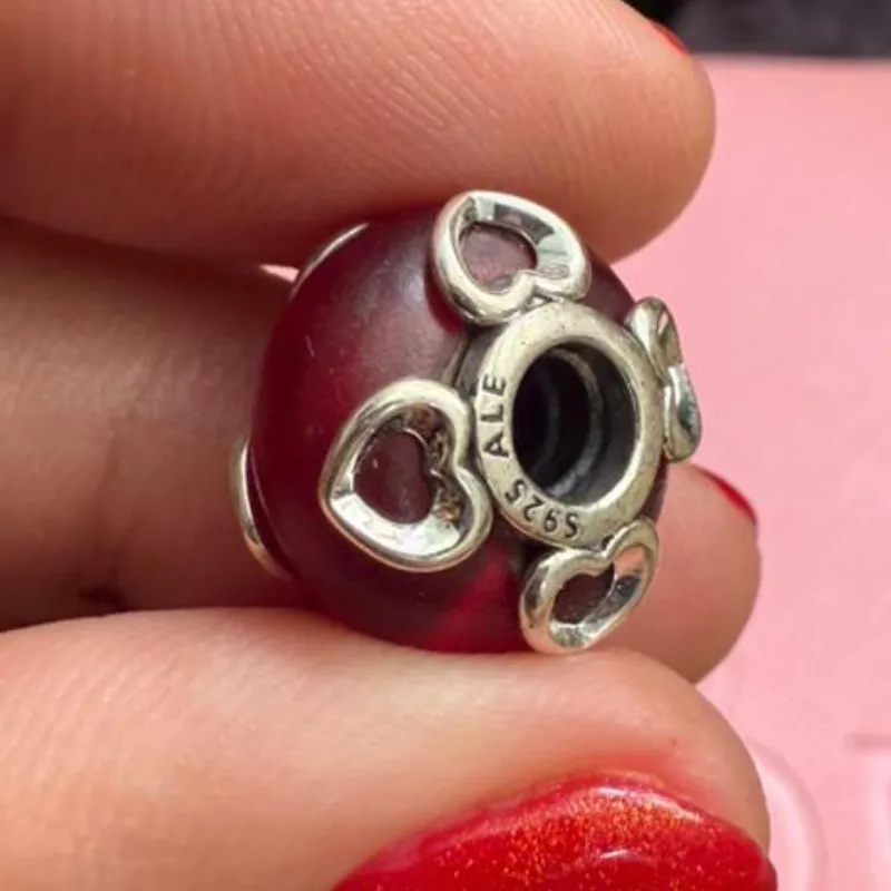 Charm Murano Rojo 🔴