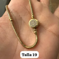 Pulsera Pandora Oro 10K Original