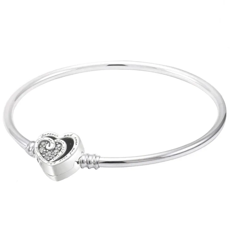 Pulsera Rígida de corazón 