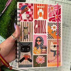 Agenda A5 Wire Sin Laminar 240 Páginas
