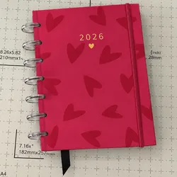 Agenda A6 Discos Laminada 200 Páginas