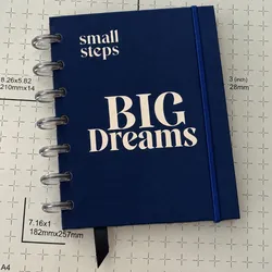 Agenda A6 Discos Sin Laminar 140 páginas