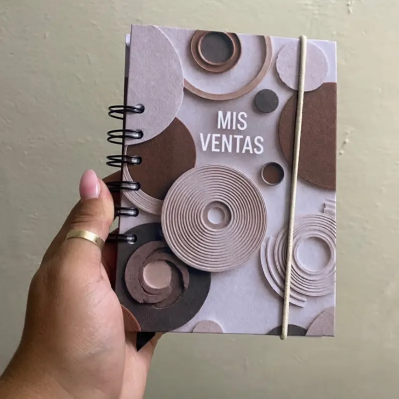 Agenda A6 Wire Sin Laminar 200 Páginas