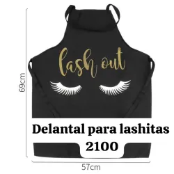 Delantal para lashitas