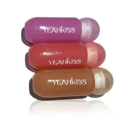 Gloss con color en tendencia efecto Coreano