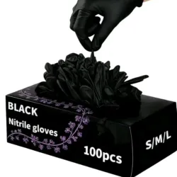 Guantes negros Talla M