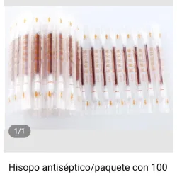 Hisopos antiséptico