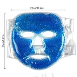 Máscara facial de gel fría y caliente
