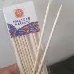 Palillos finos para la cera 