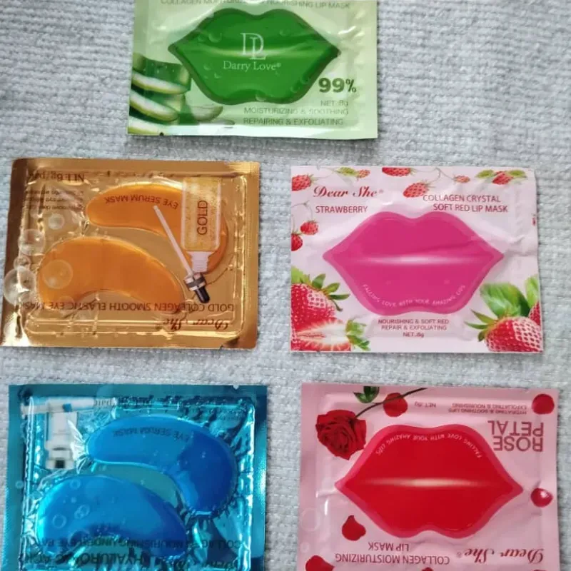 Parches para labios y ojeras 