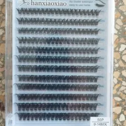 Pestañas 50P mixtas Caja plástica