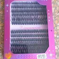 Pestañas 60p+80p
