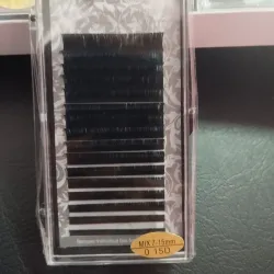 Pestañas clasicas 0.15D mixtas 