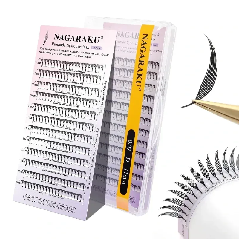 Pestañas efecto anime 