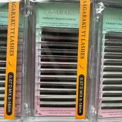 Pestañas YY 0.07D mixtas Nagaraku