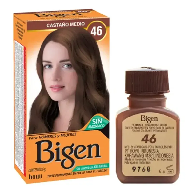 Tinte bigen #46 Castaño medio 