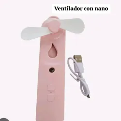 Ventilador con nanomister 2 en 1