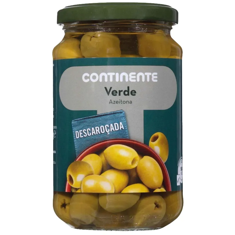 ACEITUNA VERDE DESHUESADA CONTINENTE 165G