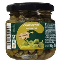 ALCAPARRAS EN VINAGRE CONTINENTE 80G
