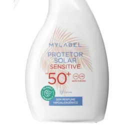 ATOMIZADOR SOLAR MYLABEL 50+ SENSITIVE 250ML