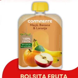 BOLSITA FRUTA MANZANA PLÁTANO NARANJA CONTINENTE 90G