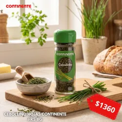 CEBOLLINO HOJAS CONTINENTE FRS 8G