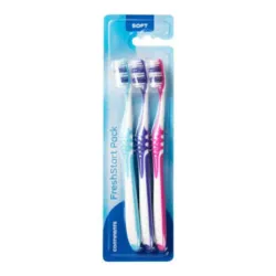 CEPILLO DE DIENTES FRESHSTART CNT SUAVE 3UD