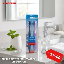 CEPILLO DIENTES FRESHSTART PK CNT MED 3UN