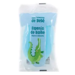 ESPONJA DE BAñO SUAVE CONTINENTE BEBE 1UN