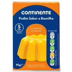 FLAN VAINILLA CONTINENTE 90GR