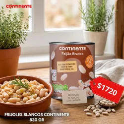 FRIJOLES BLANCOS CONTINENTE 520 GR